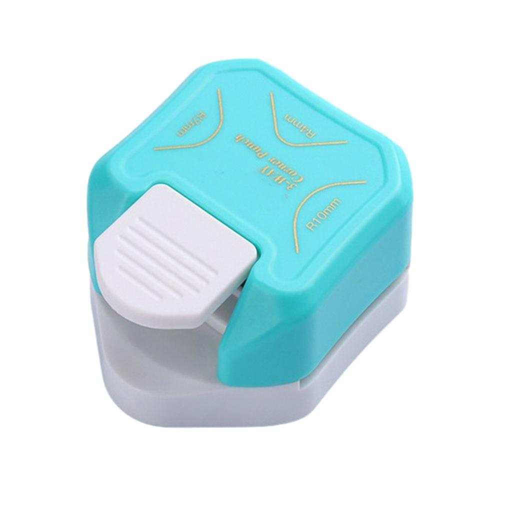 Portable 3-in-1 Mini Corner Rounder R4 R7 R10 R5mm Round Corner Trimmer Cutter for Card Making,Laminate,Cardstock,Scrapbooking