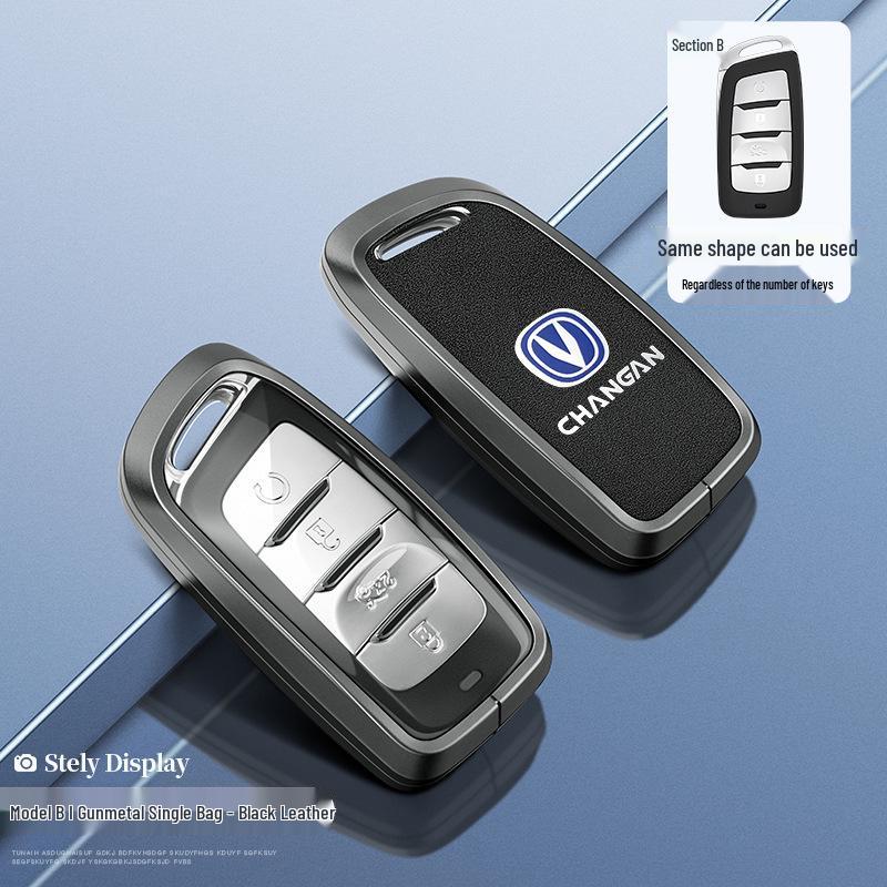 Changan Key Case: Compatible with CS75 Plus, CS55 Plus, CS35 Plus, Eado, Oshan X7, X5 Models