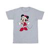 Disney Girls Minnie Mouse Mrs Claus Christmas T-Shirt
