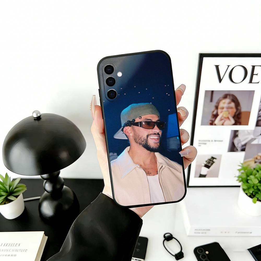 Bad B-B V-Vibes Phone Case For Samsung Galaxy A73,A72,A71,A70,A53,A52,A51,Others Soft Black Cover