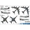 Pitlord 1 700 Skywave Series Us Air Force Aircraft Set 1 Plastic Model S46 Us Air Force Aircraft Set 1