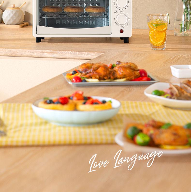 Mini Four Électrique Multifonctionnel 12L pour Usage Domestique