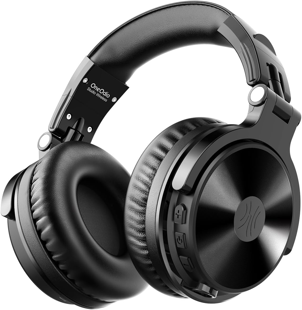 

OneOdio Wireless Up to 110 Hours Deep Pro C Headphones, Playback, Bluetooth, Over-Ear, Built-in Microphone, Foldable, Wired/Wireless, Bass, чорний