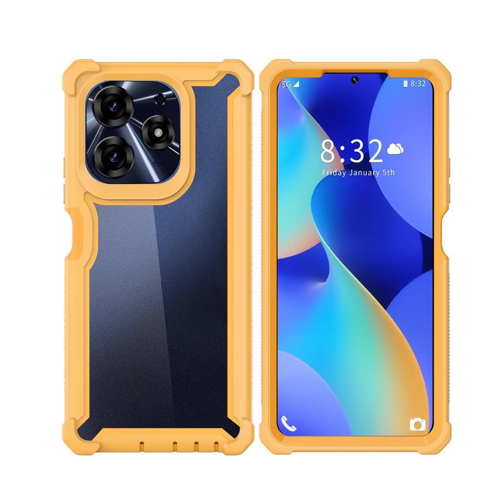 Latest Fashion Style All Round Protected Phone Case TPU PC Two in One Material Shockproof Phone Case for Tecno Spark 10 Pro