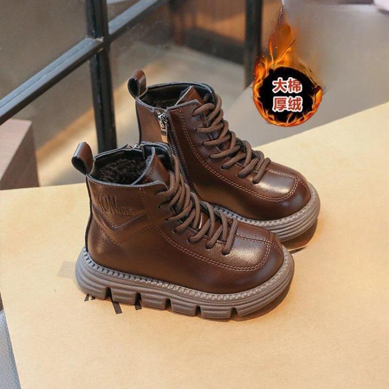 Novas Botas de Algodão Outono Botas Infantis