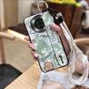 Fashion Design Cartoon Phone Case For Cubot Note20 Silicone Back Cover Wrist Strap Soft Case Waterproof Ring Anti-knock