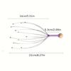 Head Scalp Massager Head Scratching Massage Claws Octopus Head Massager Scalp Scratcher Massage Claw - Mother's Day Gift