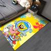 Bright Cartoon Ocean Floor Rug Suitable for Use As an Anti-slip Game Mat for Living Room and Bedroom Sofas