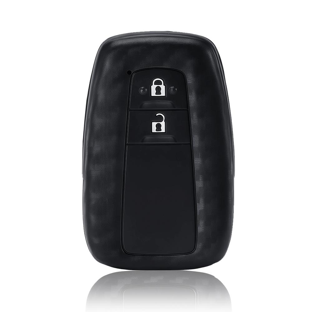 

Silicone Remote Car Key Case Cover for Toyota CHR Camry Corolla RAV4 Highlander C-HR Prius Land Cruiser Prado Shell Accessories