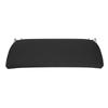 Seat Back Panel Trim Cover Artificial Leather Accessory Fit for 5 7 Series F07 F10 F11 F18 F01Black