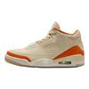 Jordan Air Jordan 3 Abrasion Resistant Mid top Vintage Basketball Shoes Women's Beige Jordan IH7694-200