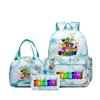 Rhythm box sprunki peripheral schoolbag boys and girls schoolbag primary school junior high school students backpack D