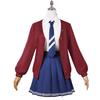 Game Miside Crazy Mita Cosplay Costume Wig Role Play Yandere Mita Mira Jk Uniform Halloween Outfits
