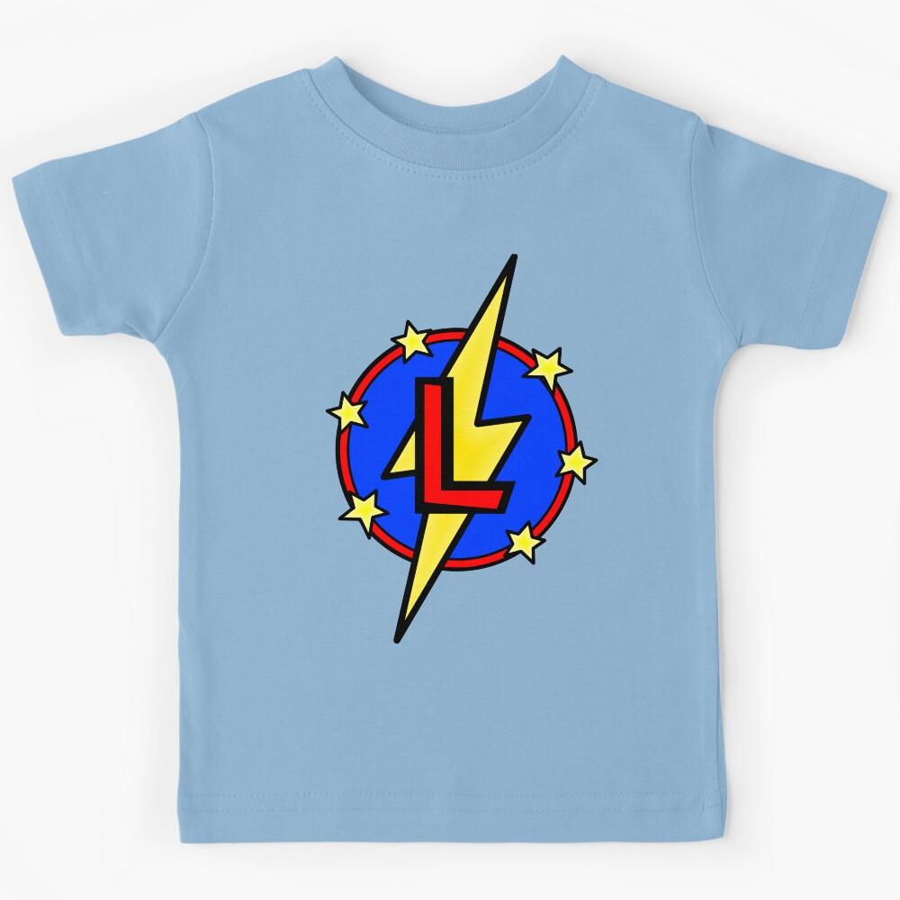 Super Letter L - Superhero Kids T-Shirt 130