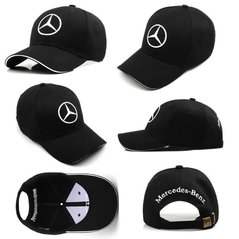 Uvyn9 Cotton Outdoor Sun Hat for Mercedes Benz GLA ML W203 W204 W205 W210 W211 W212 W213 Unisex Sports Tennis Baseball Cap Wheelcap