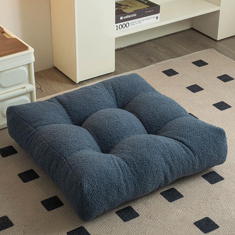 

Thickened Tatami Floor Mat & Back Cushion for Living Room Bay Window or Bedroom 45x45 cm