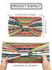 Twisted Wide Hair Bands for Women Wide Turban Workout Headband Fashion Yoga Hair Bands Boho Twisted Thick Hair Accessories