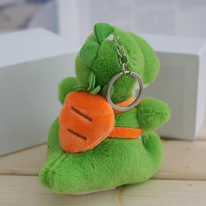 Cartoon Cute Dinosaur Doll Pendant Creative Dinosaur Keychian  Trend Couple Backpack Decoration Accessories Gifts