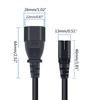 Easy To Use Extension Cord Universal Cord Male To Female Cable Long Service Cable Replacement Cord for Various Devices