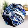 1 PC Automatic Folding Umbrella - ASTRO BOT Custom Name Pattern, Portable & Foldable Design with 8 Ribs, Christmas Birthday Gifts