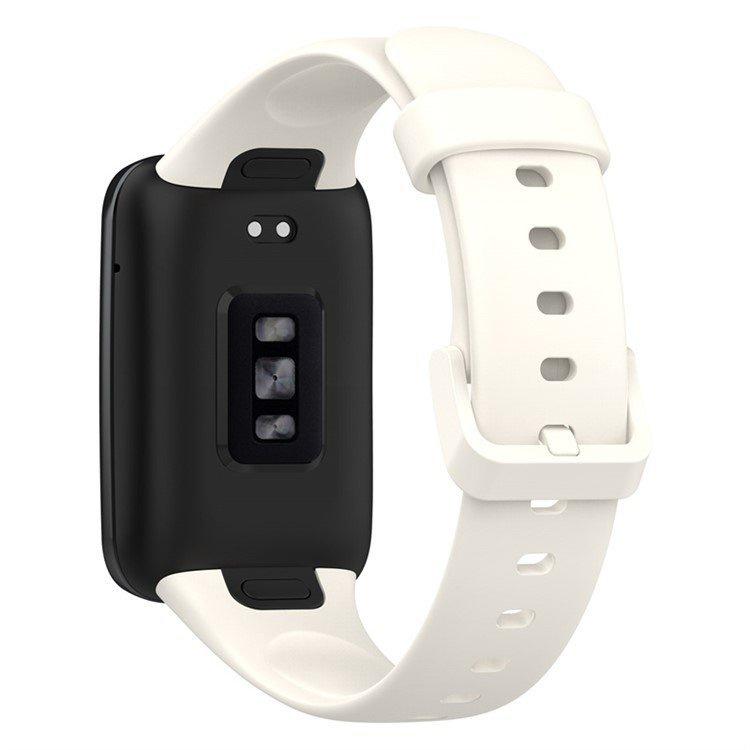 Silicone Strap for Xiaomi Mi Band 7 Pro, White