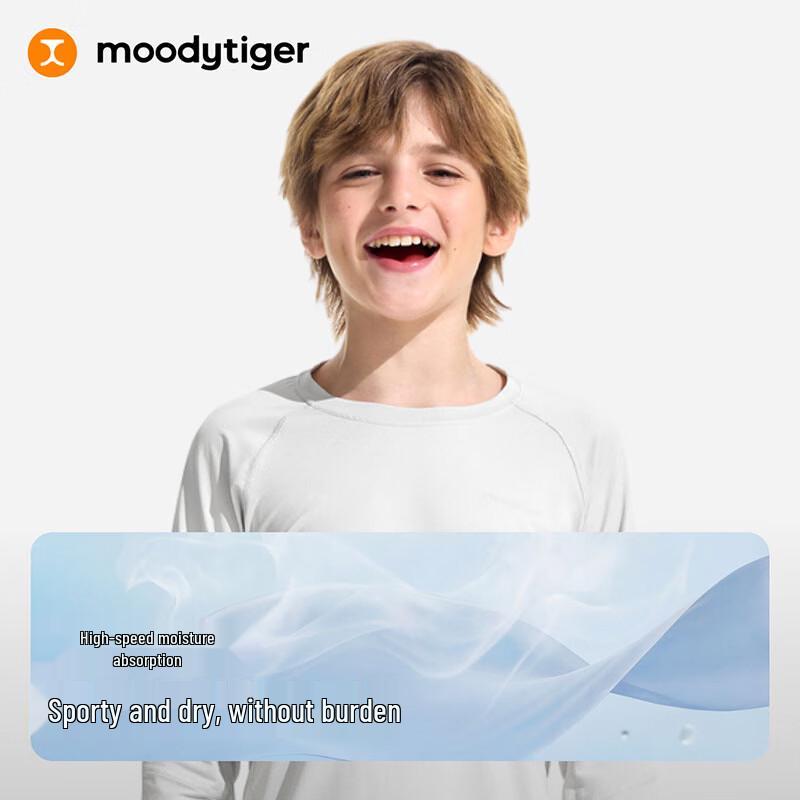Moodytiger Kids' Breathable Long-Sleeve Sports T-Shirt