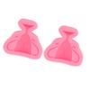2 Stück Fondant Silikonform Lebensmittelecht Sicher Geruchlos Weich DIY Kuchen Dekorationsform für Bastelprojekte