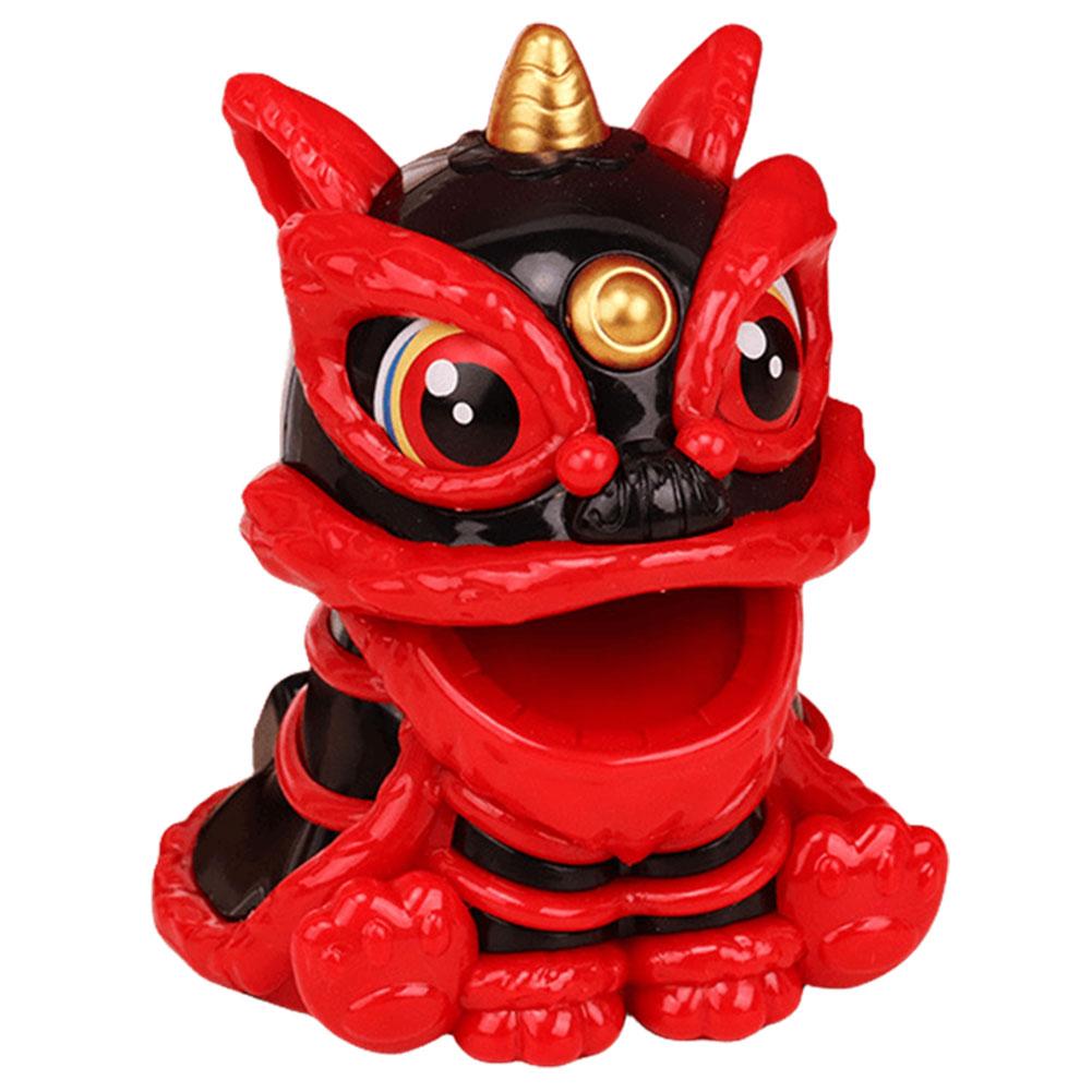 Exquisite Lucky Lion Dancing Art Toy New Year Home Decoration Lion Dance Statue Lion Tabletop Decoration for Gift