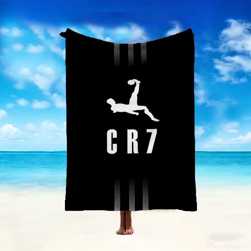 Cristiano Ronaldo Pattern Blanket, Cozy Blanket for All-Season Comfort on Sofas, Beds, Office, Car, Camping and Travel