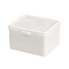 Milky White Flip-Top My Little Pony Card Storage Box with Dustproof Function for Small Cards and Sleeves