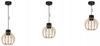 MODERN WOODEN LED CEILING HANGING LAMP