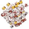 20mm Wood Buttons Cartoon Animal 2 Holes Sewing Button Children"s Clothing Accessories