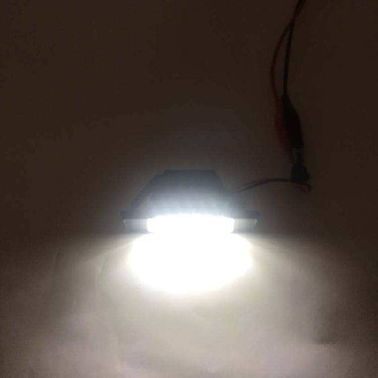 2Pcs Vehicle Rear License Plate LED Light for  X-Trail  Qashqai
