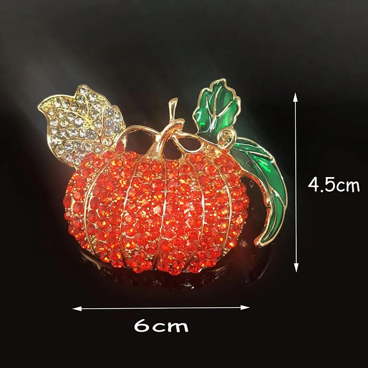 

Хэллоуин Тыква Алмазная Брошь Фестивальное Украшение Эмалевые Значки Продвинутые Креативные Подарки для Украшения Вечеринки Поделки