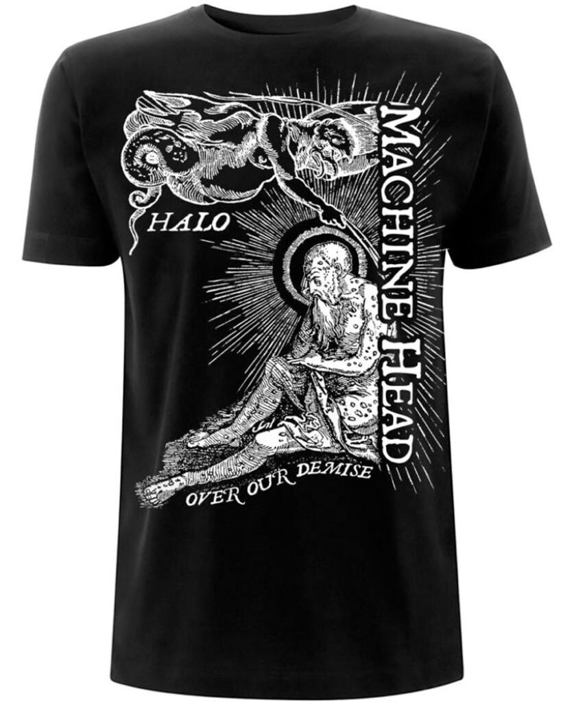 Machine Head Halo Black T-Shirt NEW OFFICIAL S