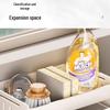 Kitchen Countertop Storage Rack with Dishcloth Holder, Drain Tray & Spice Rack