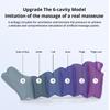 Home Portable Electric Air Compression Massager 6 Chamber for Leg Arm Waist Foot Lymphatic Drainage Massager Blood Circulation