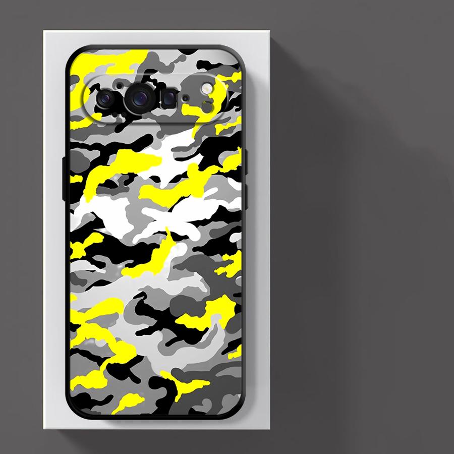 Camouflage Pattern Funda Phone Cover Case for Google Pixel 10A 6 7 8 Pro 9a 10 9 Pro XL 8a 6a 7a