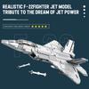 High-Quality Aircraft High-Quality Series High-Quality F22 High-Quality Fighter High-Quality Building High-Quality Blocks Construction set