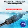 New 4-1PC IP68 Waterproof Joint Wire Quick Connection Connector 2/3 Pin Solder Less LED Lamp Wiring Outdoor Rainproof Terminal