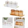 Food Storage Container Organizer Gifts Gadget Rack Tin with Tray