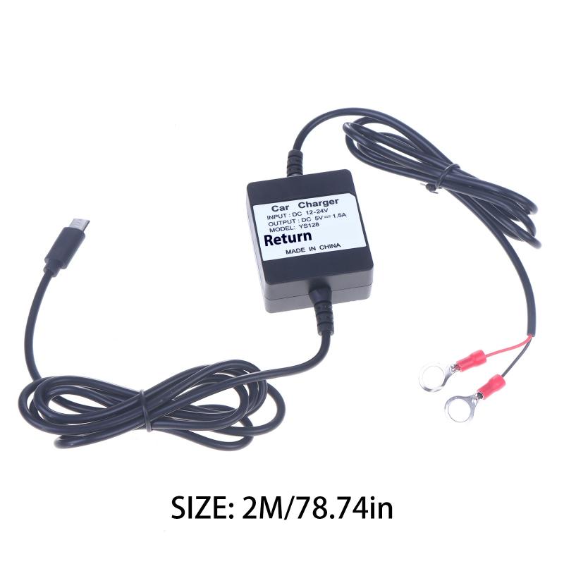 1/2/3Pcs Gps Tracker Charger Type C For Tk905 Tk915 Tk905B Car Battery Charger Car Charger For Tk102B And Gps303