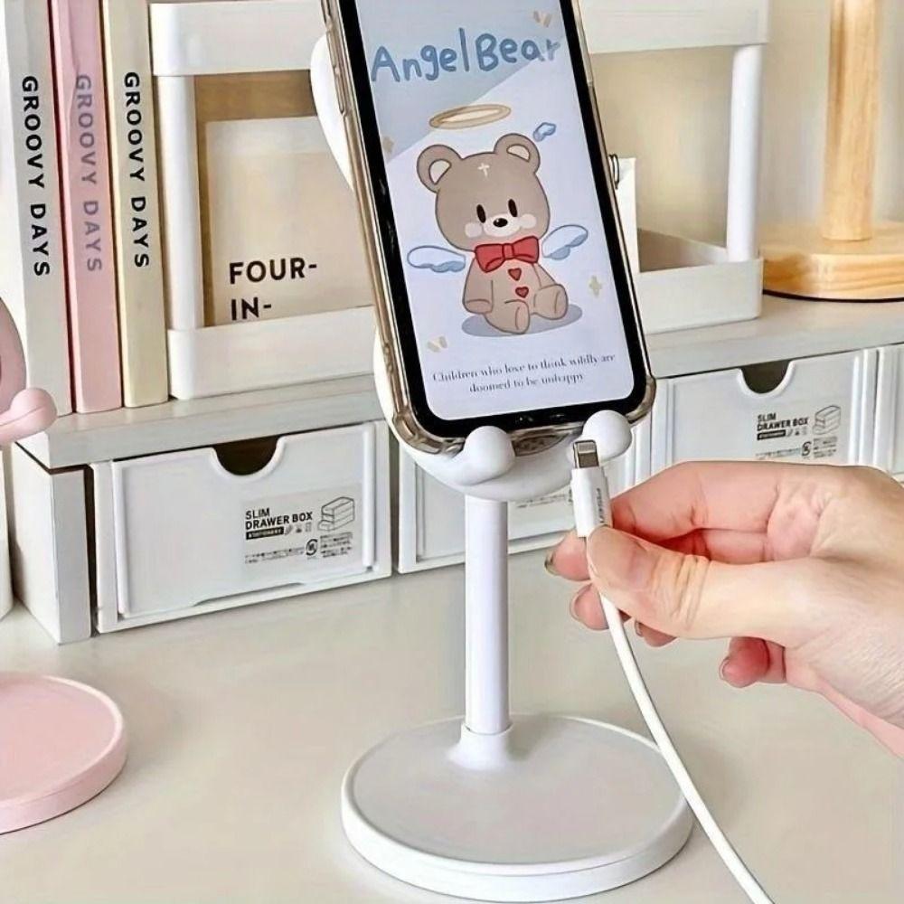 Lazy Bracket Bunny Phone Holder Rabbit Desktop Mobile Phone Bracket  Smartphone