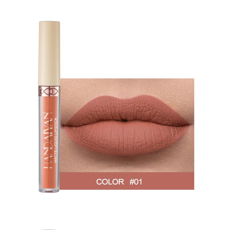 Girl Cosmetics Блеск для губ 12 цветов Набор блесков для губ с антипригарным покрытием Матовый блеск для губ Подарочная коробка Rouge