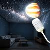 Romantic Projector Light USB Star Light, Flexible Gooseneck Night Lamp with 3/4/6/12/24 Easy Use Projection Films, LED Ambient for Bedroom Ceiling