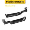Pair Black Metal Handles LH RH Ide Door For Ford 87-96 F150 F250 F350 Truck V