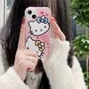 Cute cartoon premium sense niche suitable for iphone14 apple 13 mobile phone case 12 silicone 15 painted cover factory