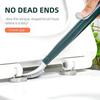 Soap Dispensing Toilet Brush with Holder Silicone Long Handled Cleaning Brush Wc Toilet Brushes Bathroom Accessories