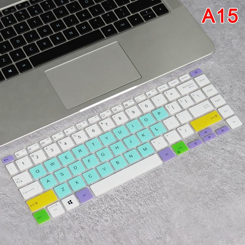 14 Zoll HP Tastaturabdeckung Schutzhülle Tastaturaufkleber Mehrfarbig Weiches Silikon