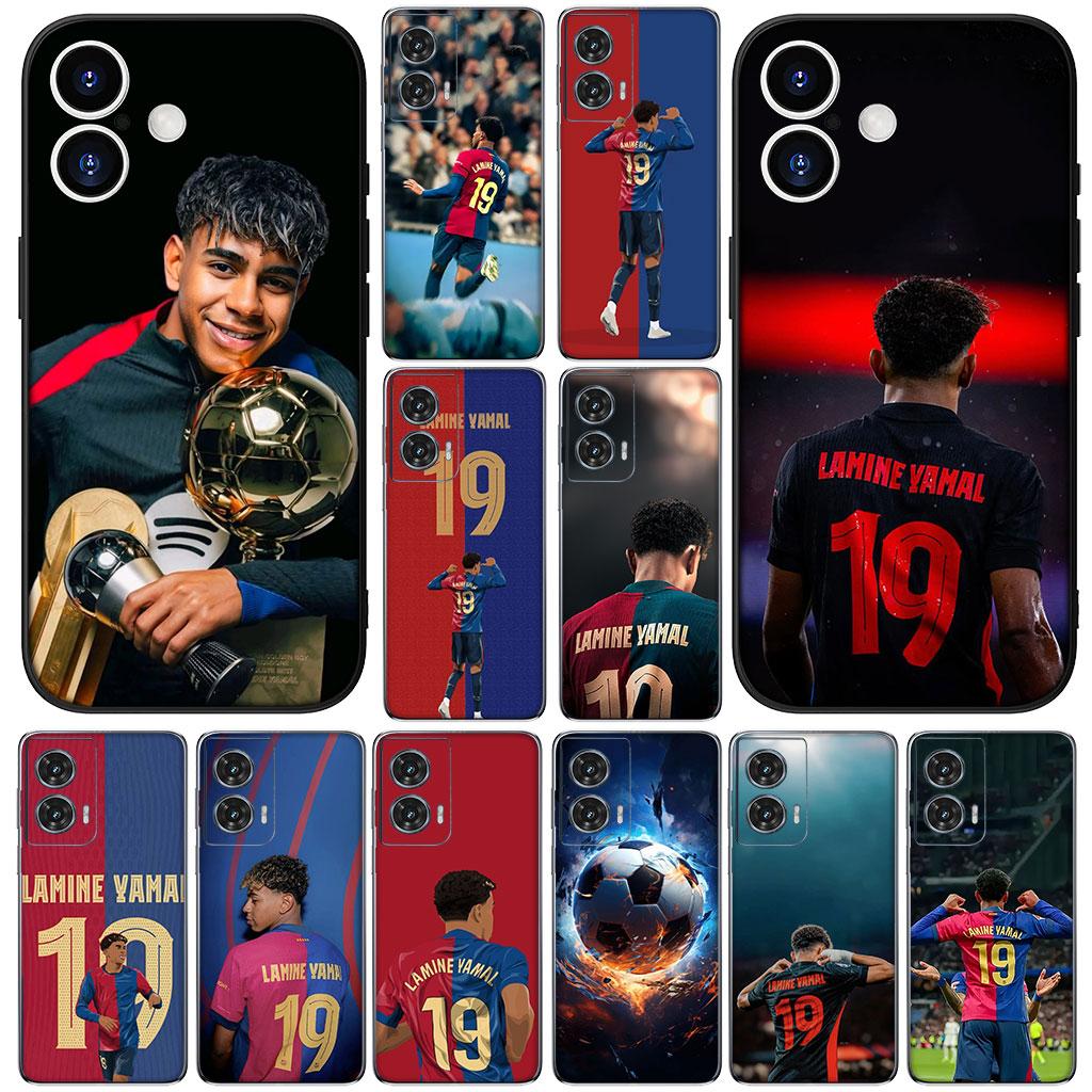 Cover Spain Soccer No 19 Football No19 for Motorola Moto Edge 50 One 30 Fusion 40 neo Ultra Pro 20 Lite G50 G85 G84 E15 E14 Case